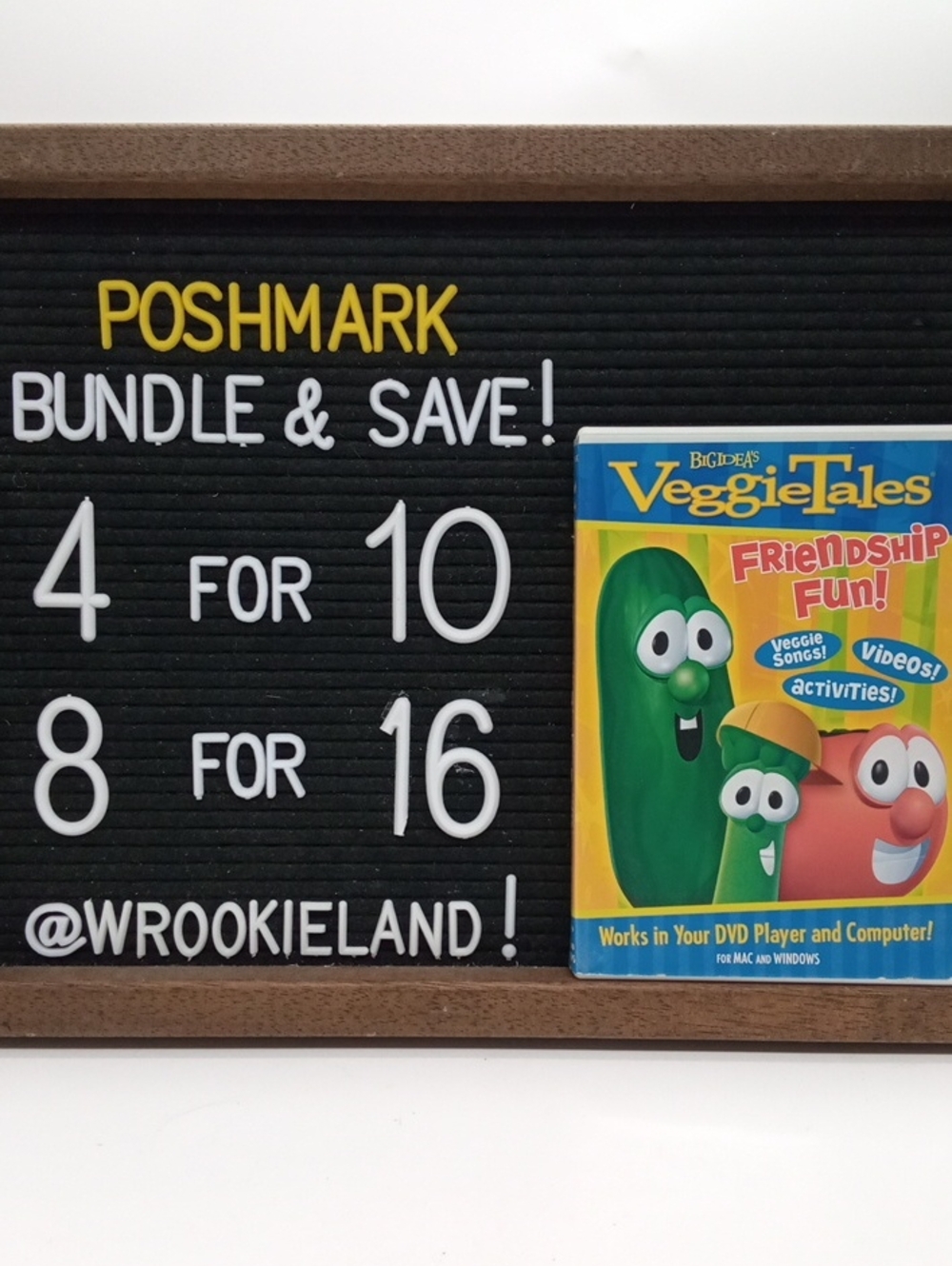 VeggieTales Friendship Fun DVD#J100